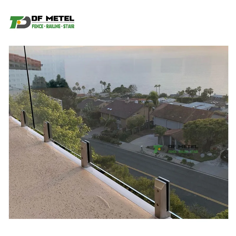 Стеклянный зажим из нержавеющей стали 12 мм