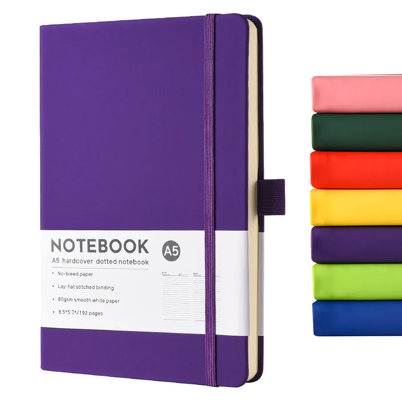Custom Cheap Bulk Wholesale Luxury Custom Logo Journal Hardcover Notebooks A5 Leather Notebooks For School