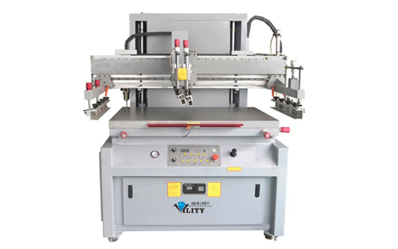 China A4 Size Semi-auto PCB/PET/PC Screen Printing Machine With Camera Registration For Sale