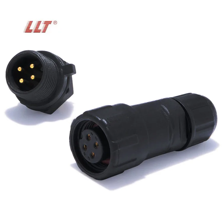 LLT M14 2 3 4 5 6 7 8 9 10 Pin ip67 ip68 Водонепроницаемый панельный разъем для электровелосипеда