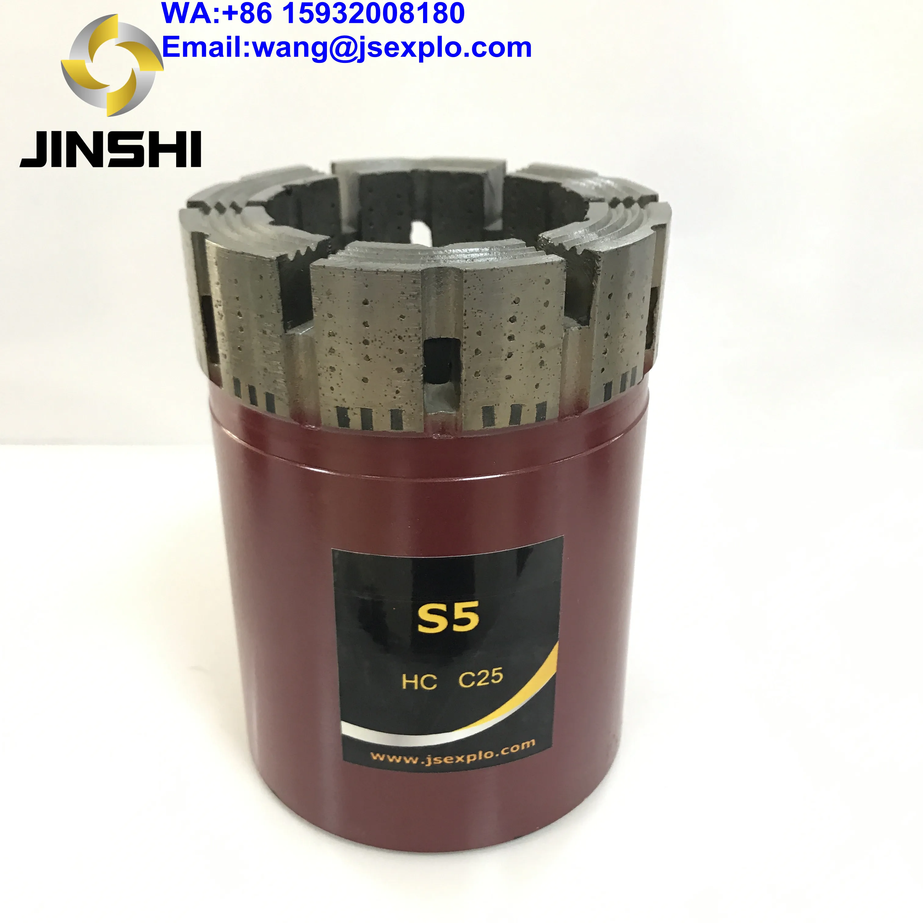JINSHI / JS  Y series High Working Performance drill bit BQ NQ HQ PQ
