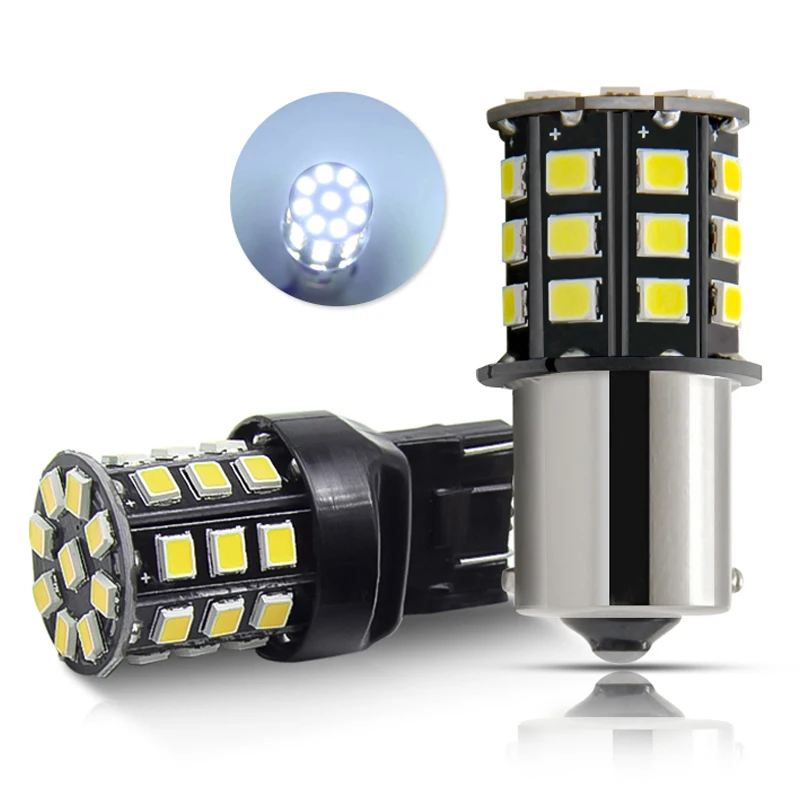Светодиодные лампы, фары, задний свет автомобиля, Foco Luz 1156 1157 3156 3157 Alibaba, автомобильная система освещения
