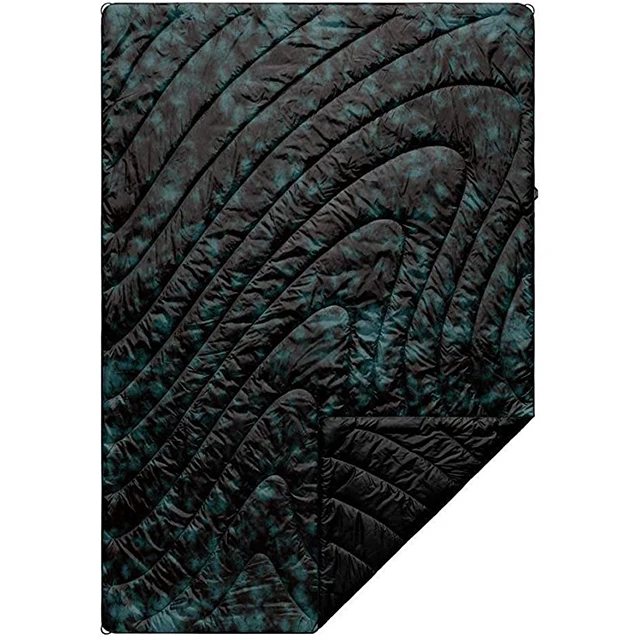 Drop Shipping Custom Airplane Nylon Waterproof Printed Blanket Recycled Puffy Down