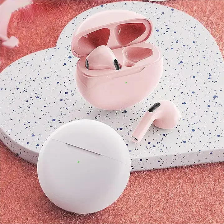 2023 Explosive Pro6 Mini Headphones Smart Touch Earpiece Headphones Waterproof Headphones for Men and Women