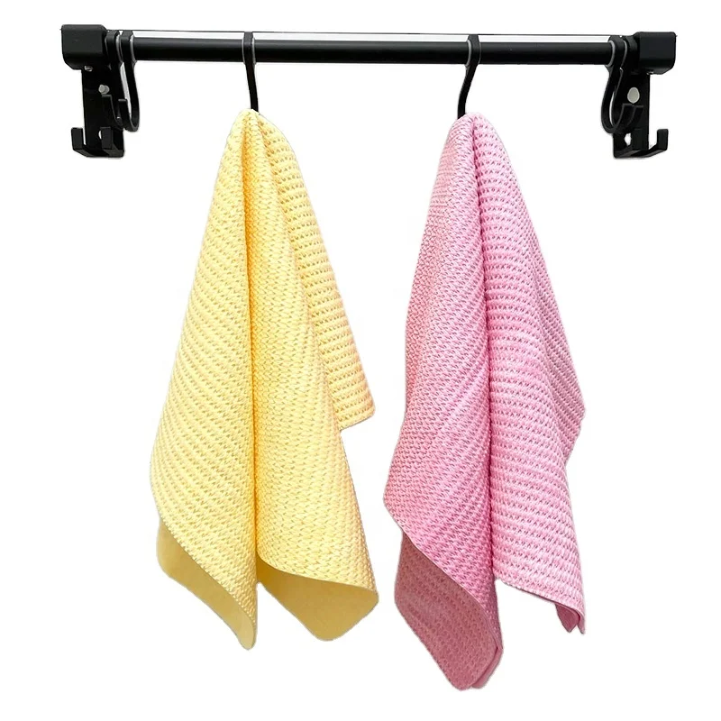 Hot Sell Pva Microfiber Cloth Kitchen Cleaning Deerskin Rag Dish Towels for Kitchen Pva Cloth