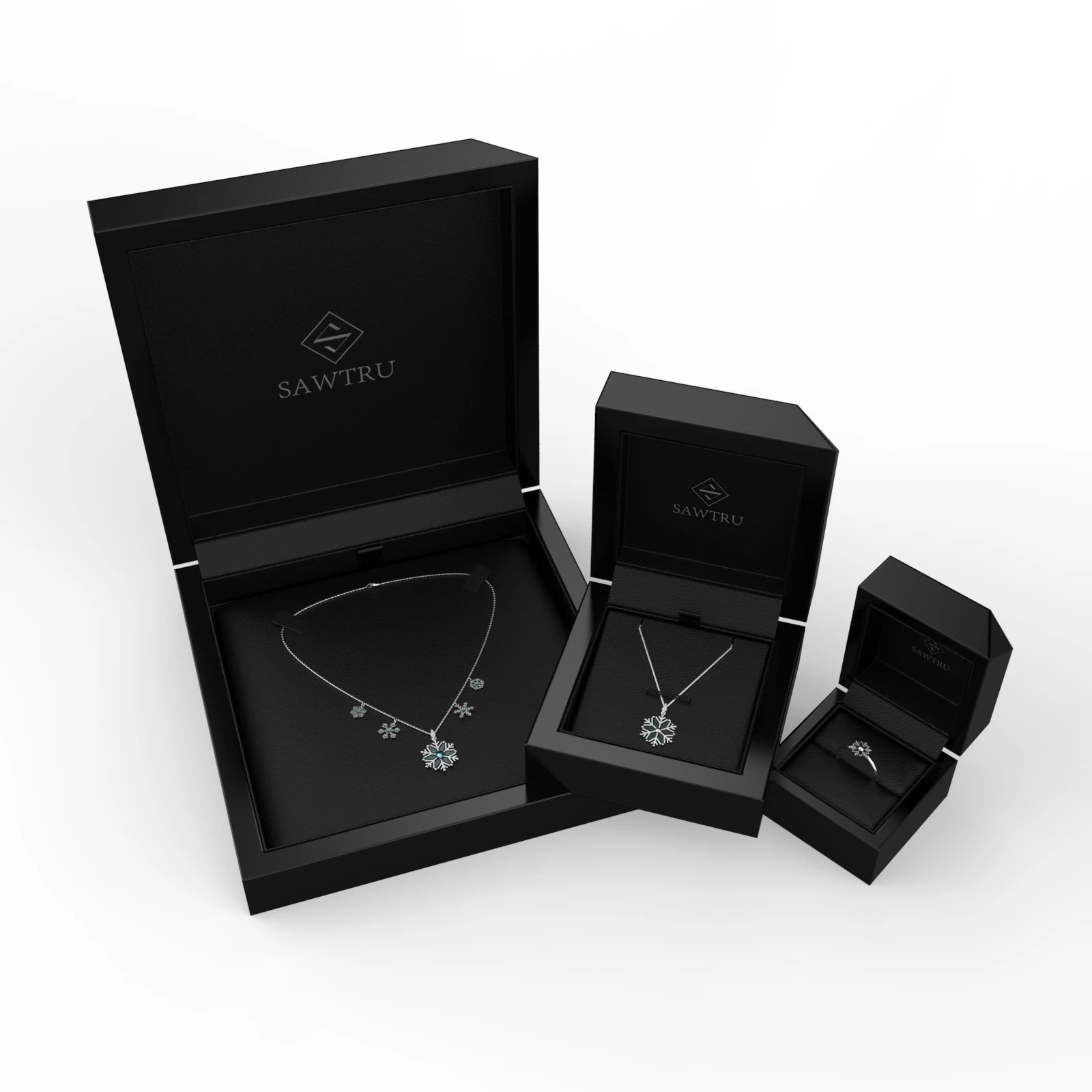 Wholesale Jewelry Package Custom Jewellery Box MDF Wooden Luxury Bracelet Necklace Earrings Ring Box Packaging Jewelry Box