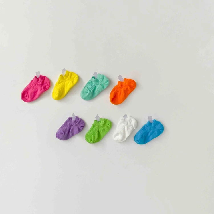 
High Quality Shallow Mouth Pure Cotton Unisex Tabi Socks For Kids Cute 