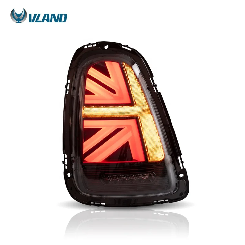 VLAND Factory 2th Gen Mk II One Hardtop SD R56 R57 R58 R59 Rear Lamp LED 2007-2013 Cooper S Tail lights Assembly For BMW Mini