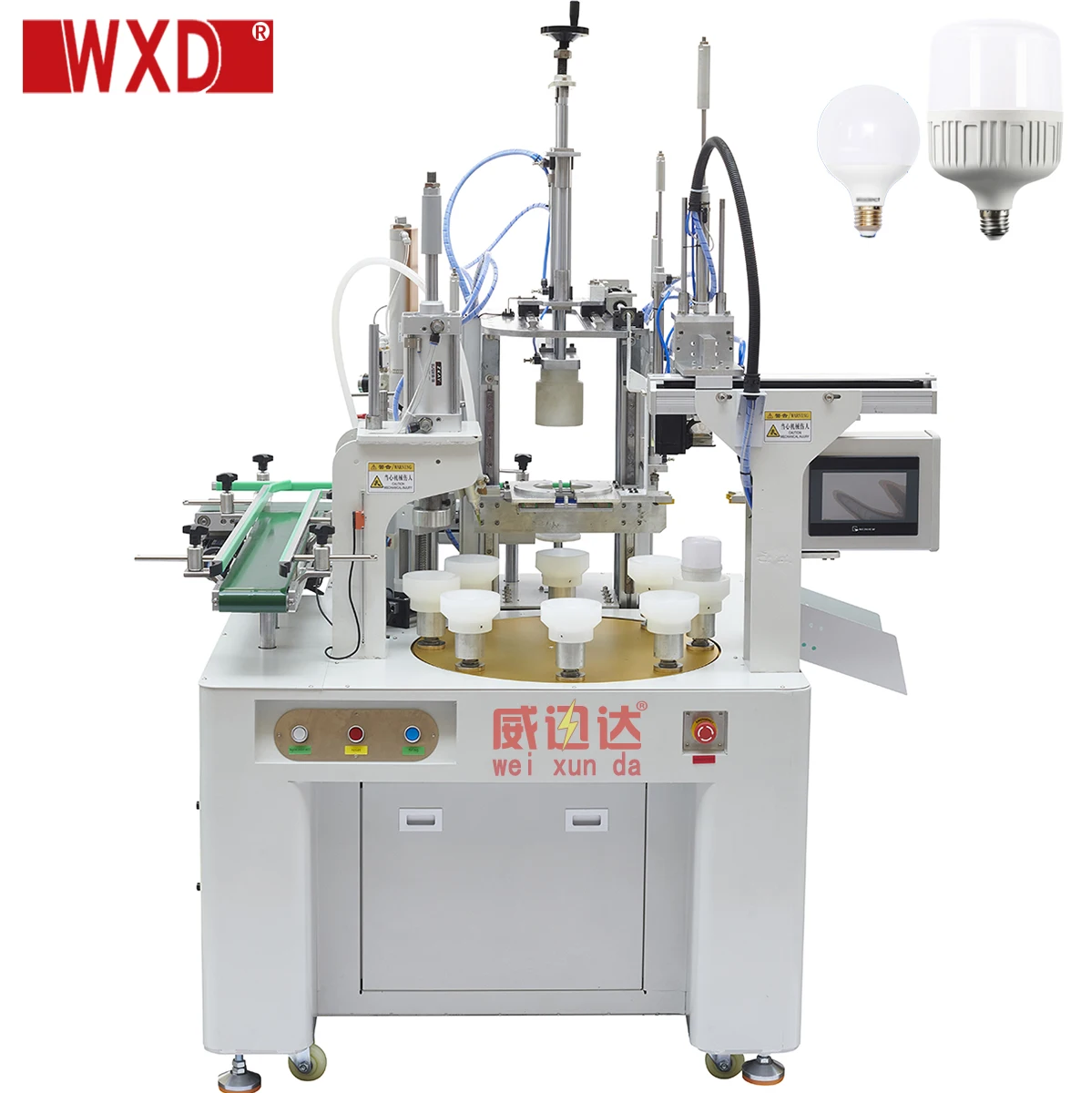 Chuangda LED lamp production line semi-automatic lamp assembly unit assembly line