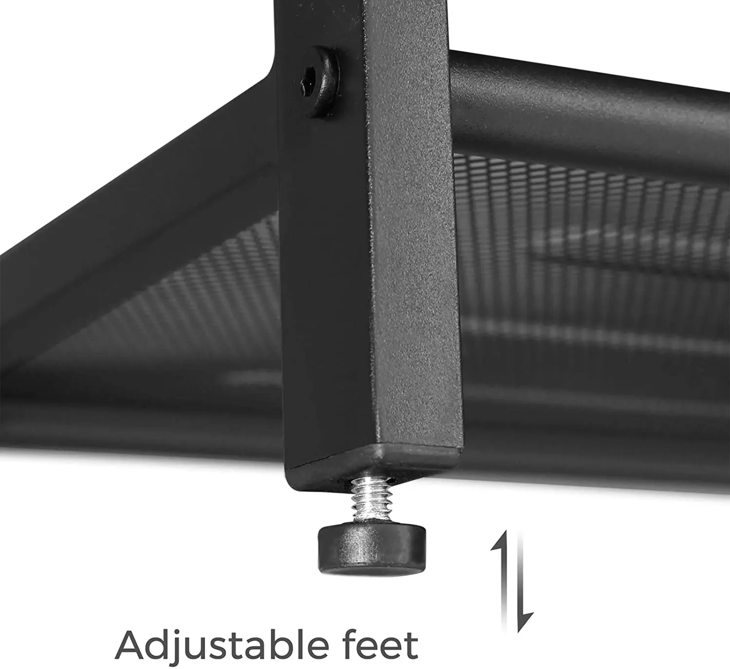 Металлическая промышленная коричневая скамейка для обуви VASAGLE, стойка для обуви с 2 сетчатыми полками, органайзер для хранения обуви для прихожей