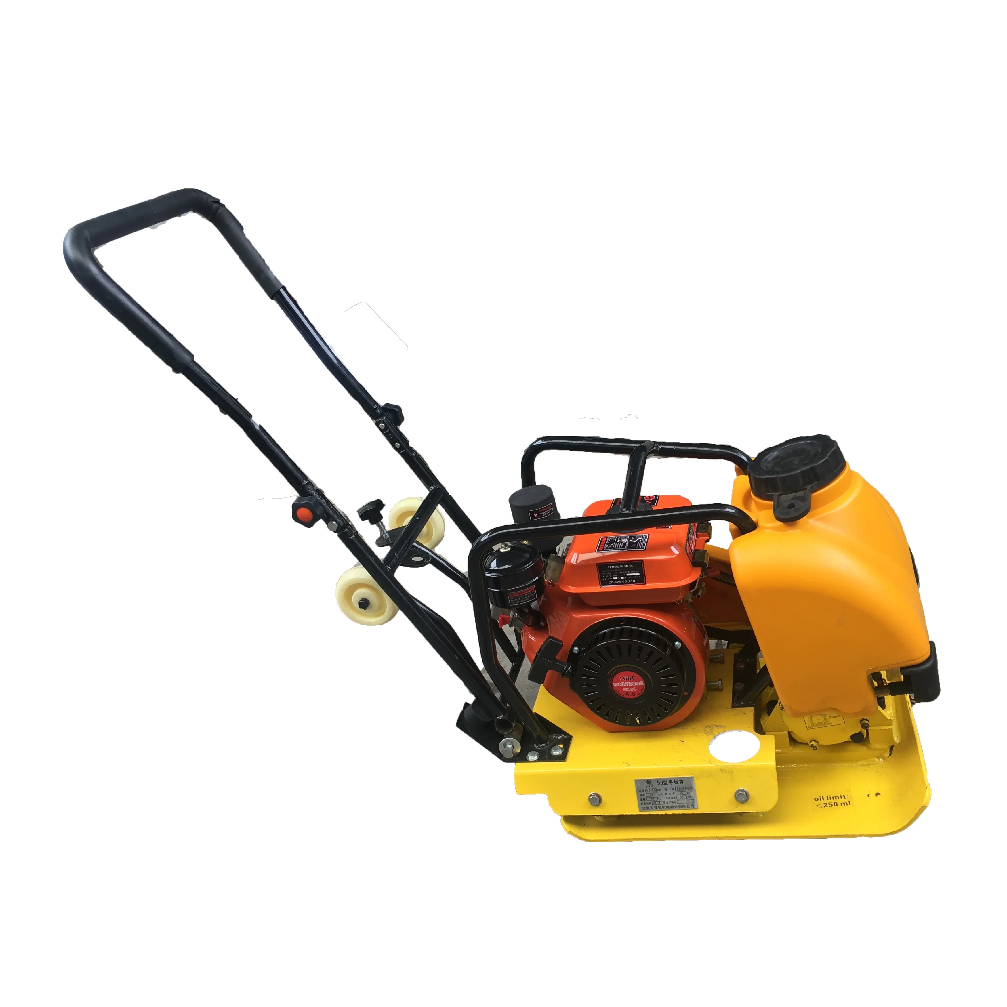 Construction Excavator C90T/170F Centrifugal Force Single Way Diesel Vibrating Plate Compactor Machine