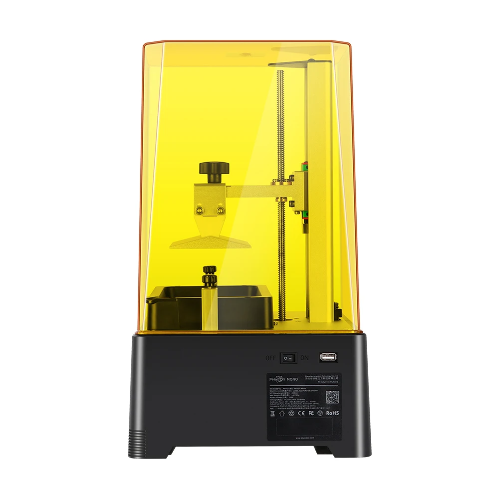 ANYCUBIC Доступные настольные 3d светодиодные ультрафиолетовые отверждаемые принтеры печатная