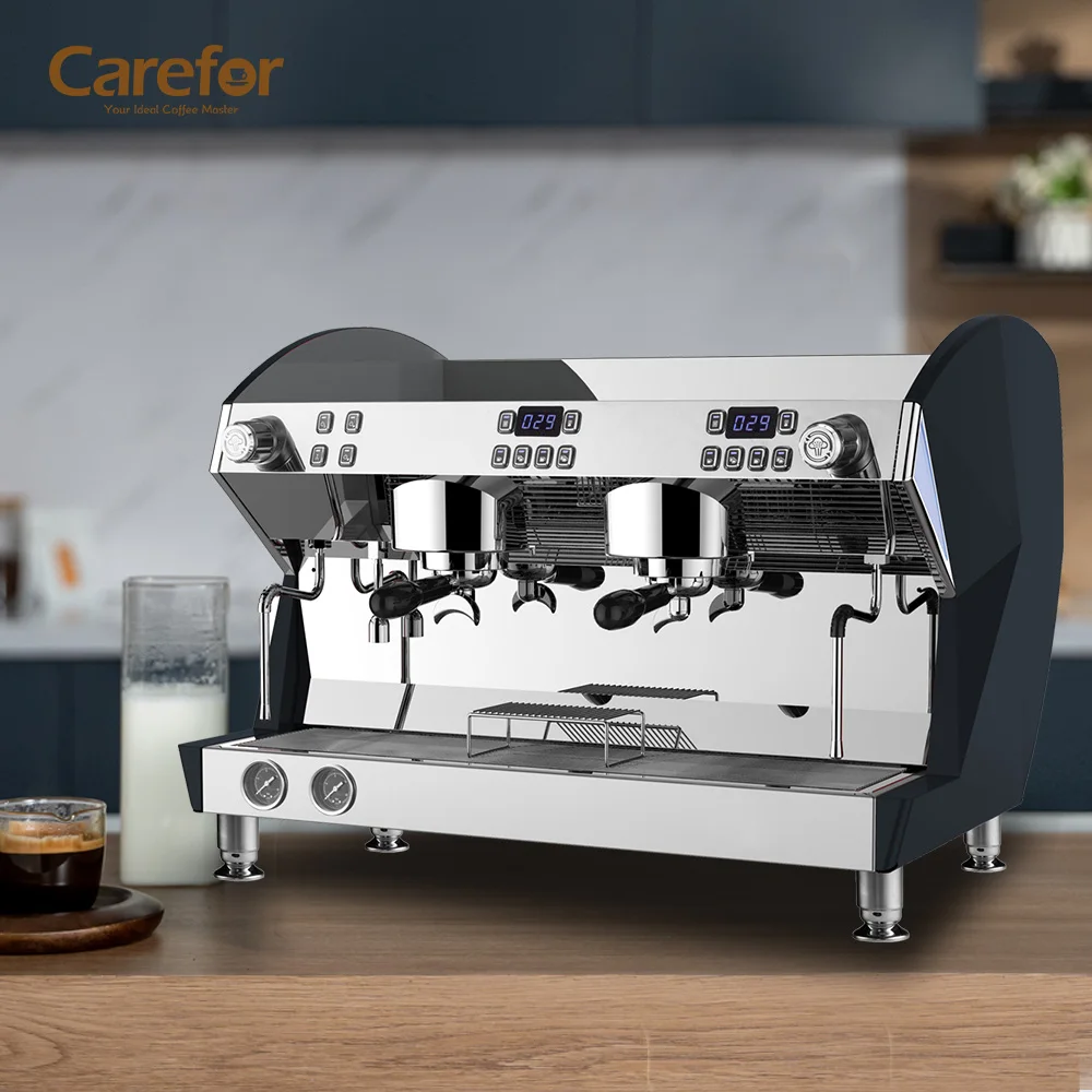 Профессиональная полуавтоматическая многофункциональная кофеварка для эспрессо из нержавеющей стали