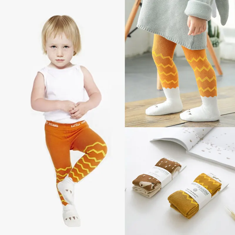 Wave Pattern Children Tights Stockings Baby Girls Fashion Tights Pantyhose