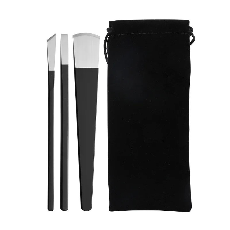 Silver Stainless Steel Remove Dead Skin Professional Manicure Pedicure Tool Kit Spa Manicure & Pedicure Set