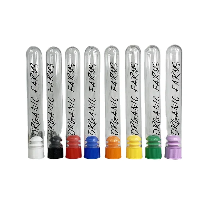 15mm 16mm 19mm 21mm Clear Plastic Cylinder Tubes Containers