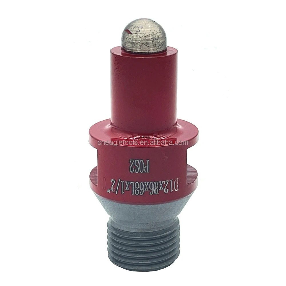 CNC Best Quality ball head diamond finger bits  D10/12/15/20/25mm diamond milling cutter for granite quartz  ceramic