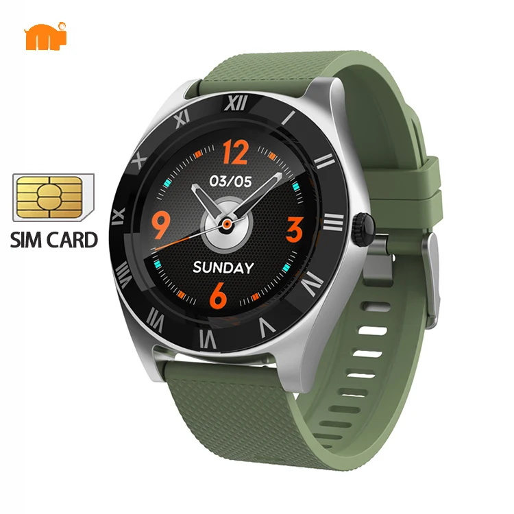 M11 Round Touch Screen Sport Smart Watch Mobile Phones Smartwatch android ios smart watch gloryfit