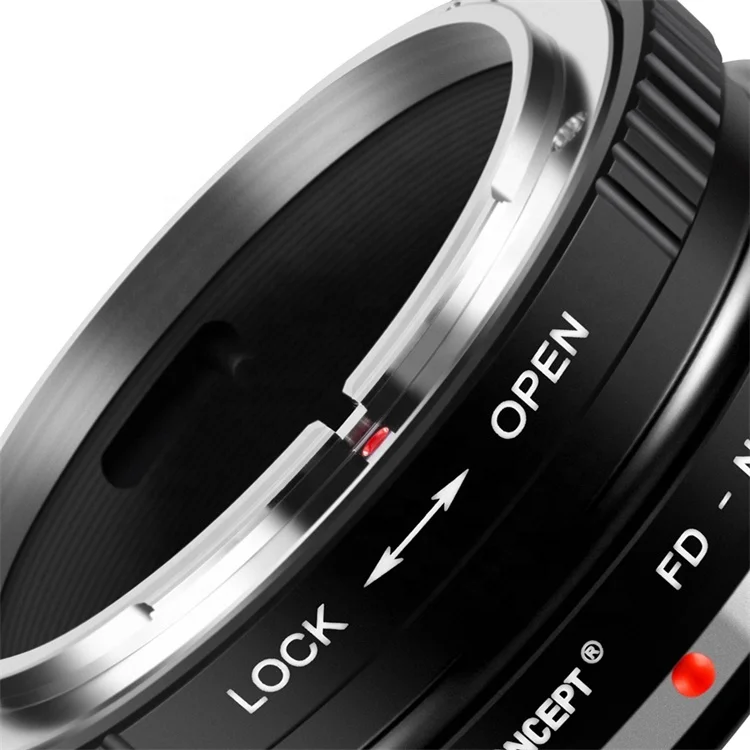 K&F Concept High Precision Lens Adapter for Canon FD Lenses to Nikon Z Mount Camera