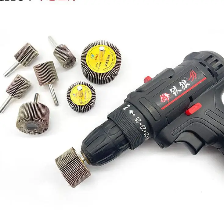 High Quality Import Klingspor Clothe Aluminum Oxide  wheel sanding flap for Polishing