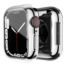 Чехол для Apple Watch 3 2 1 38 мм 42 360 полностью мягкий прозрачный защитный чехол из ТПУ iWatch 4/5/6/SE/7 44 40
