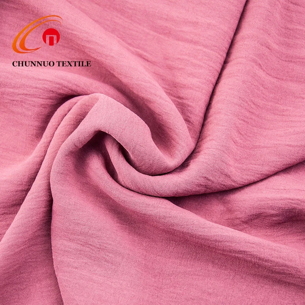 Полиэфирная ткань 180D CEY креп с воздушным потоком, гладкая 100% Полиэстеровая крошенная ткань CEY креп для платья