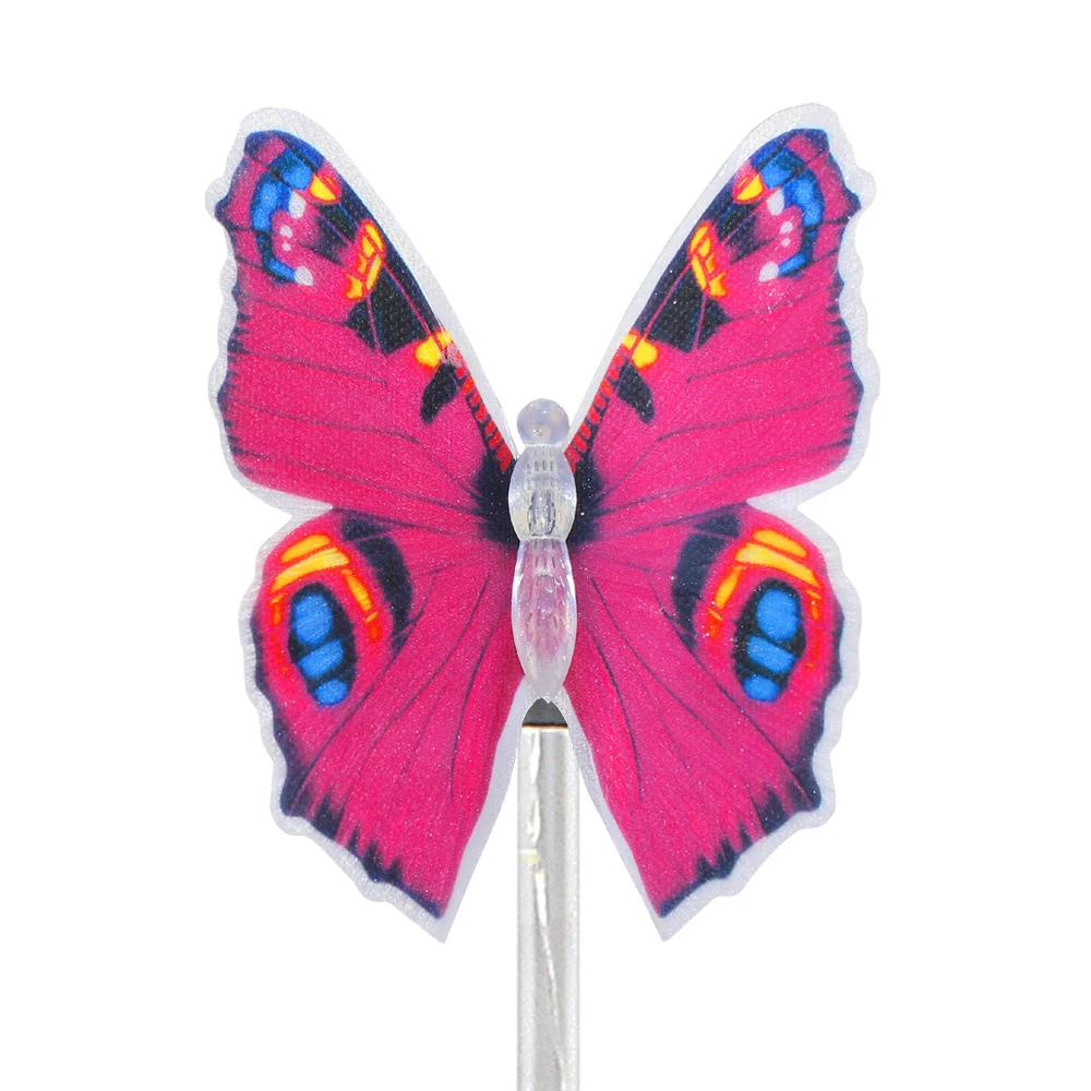 Upgraded 3 Pack Multi Color Changing Solar Powered Led Garden Lights 3 Pack RGB Waterproof Solar Butterfly Lights