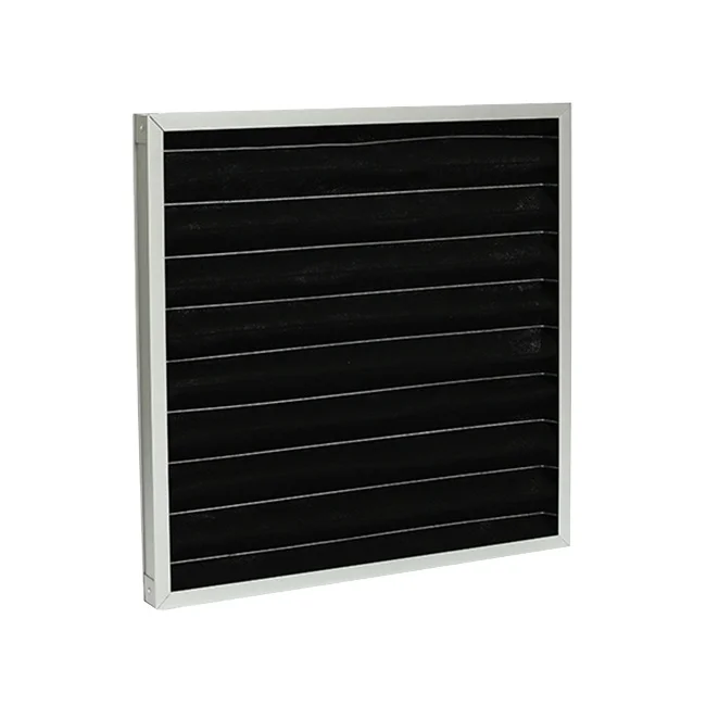 G3  pleated commercial air purifier activated carbon dioxide filter  Aluminum Mesh Activated Carbon Pre Filter