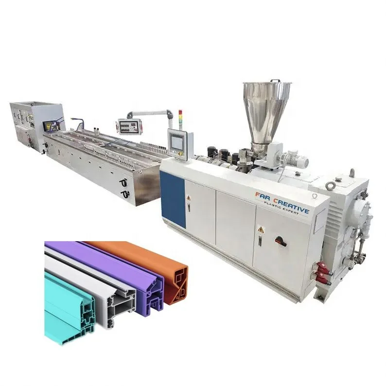 Upvc Pvc Windows And Doors Processing Machine Production Line Extruder