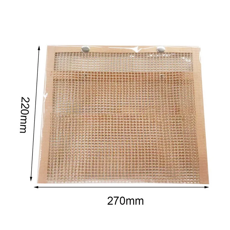 
BBQ Grill Mesh Mat Non Stick Heat Resistant Barbecue Grill Sheet Liner 