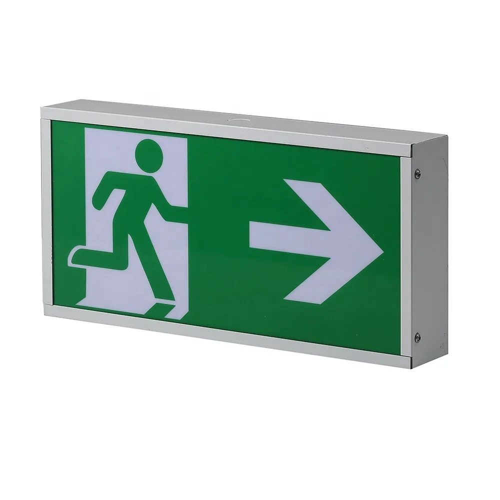 3W Safesign Led Escape Sign with Battery Inside