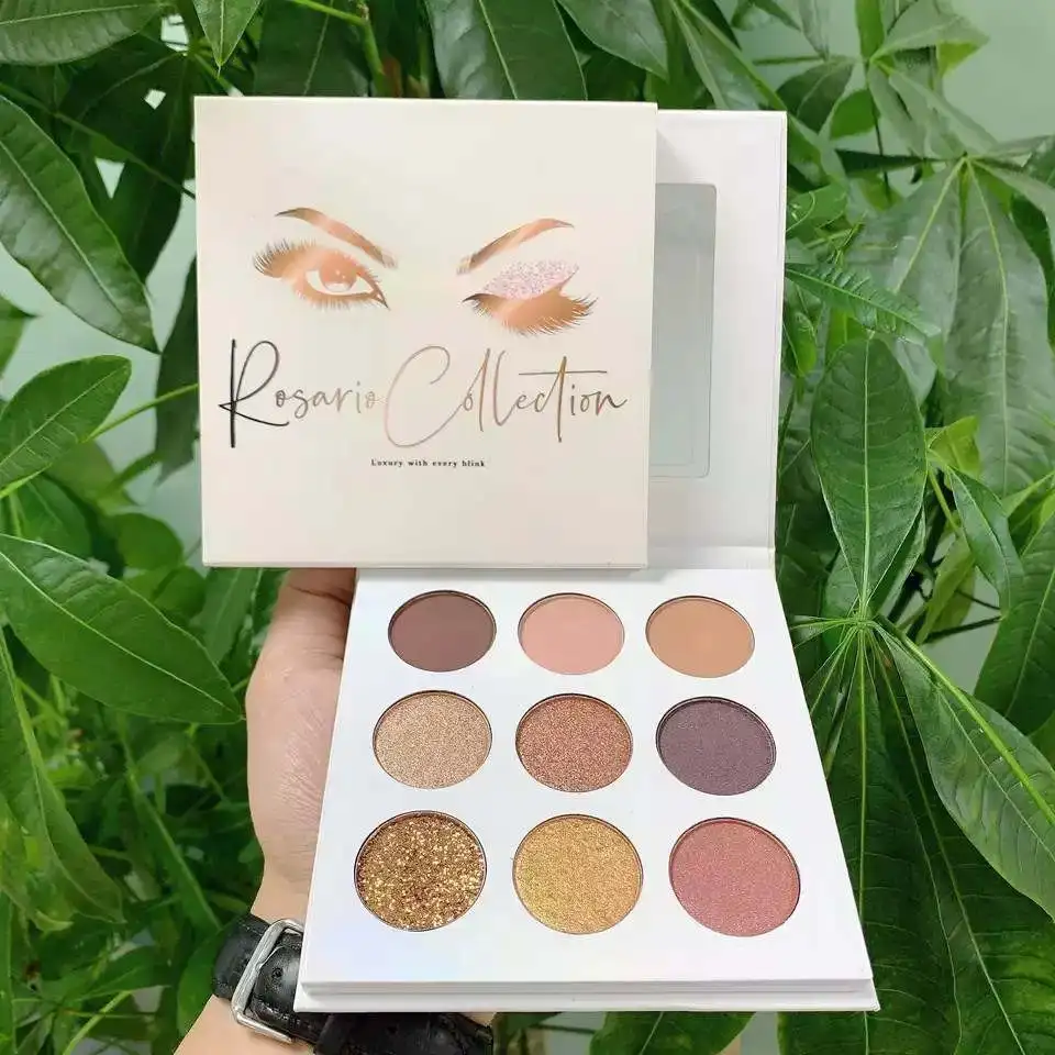 Newest Arrival Matte Eyeshadow Palette Private Label High Pigment Shimmer Eye Shadow Palette