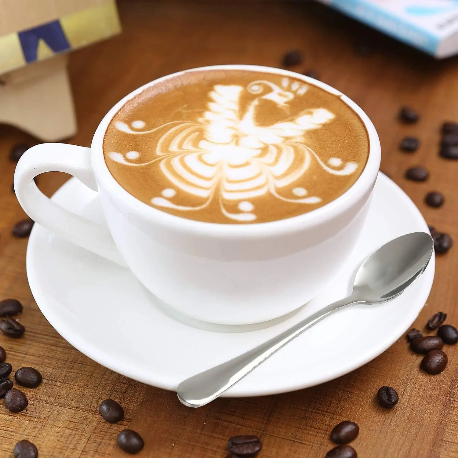 Demitasse Espresso Spoons 12.5cm Mini Coffee Spoon Stainless Steel Small Spoons For Dessert