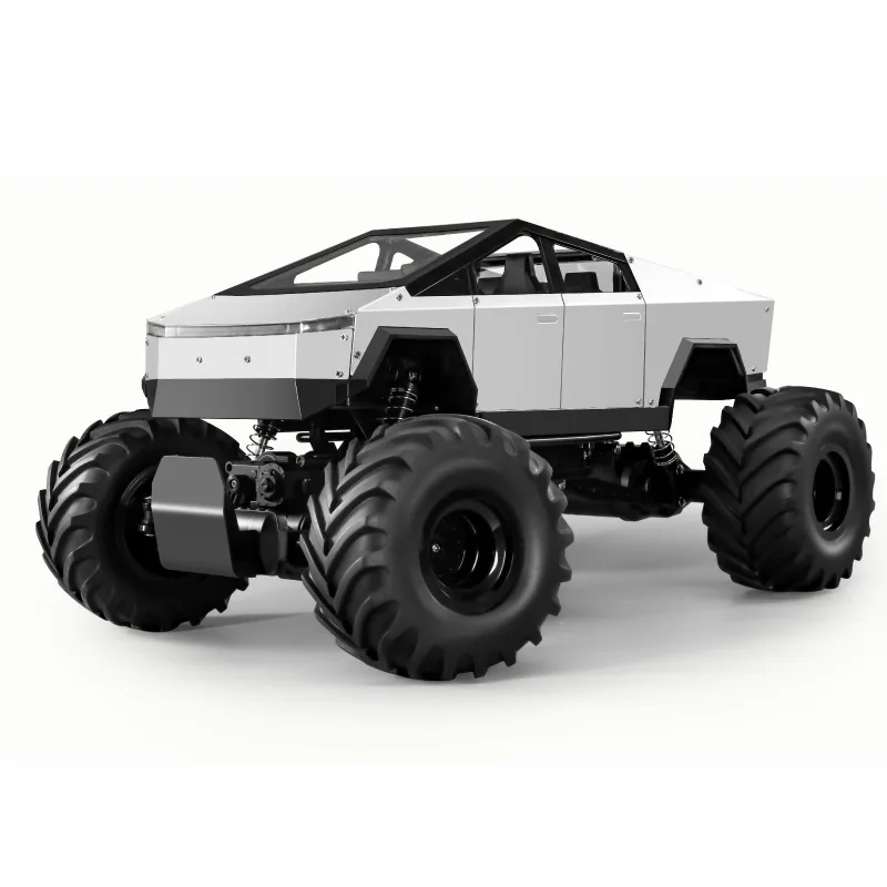 Wholesale New 1:8 2.4G Big Wheel Cybertruck RC Car Toys Off-Road Climber Remote Control Truck With Light For Children