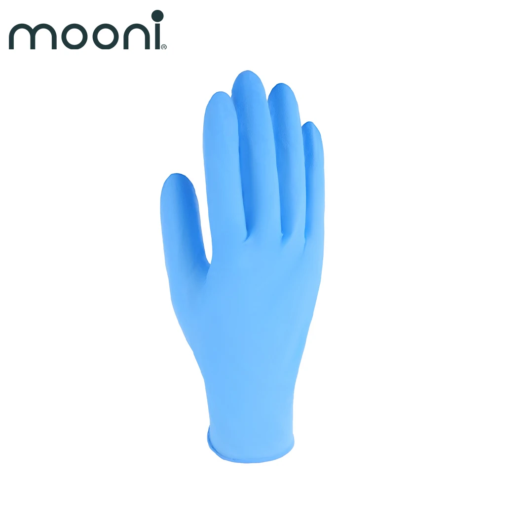 100 PCS Disposable Nitrile Latex Free Powder Surgical Home Cleaning and Food