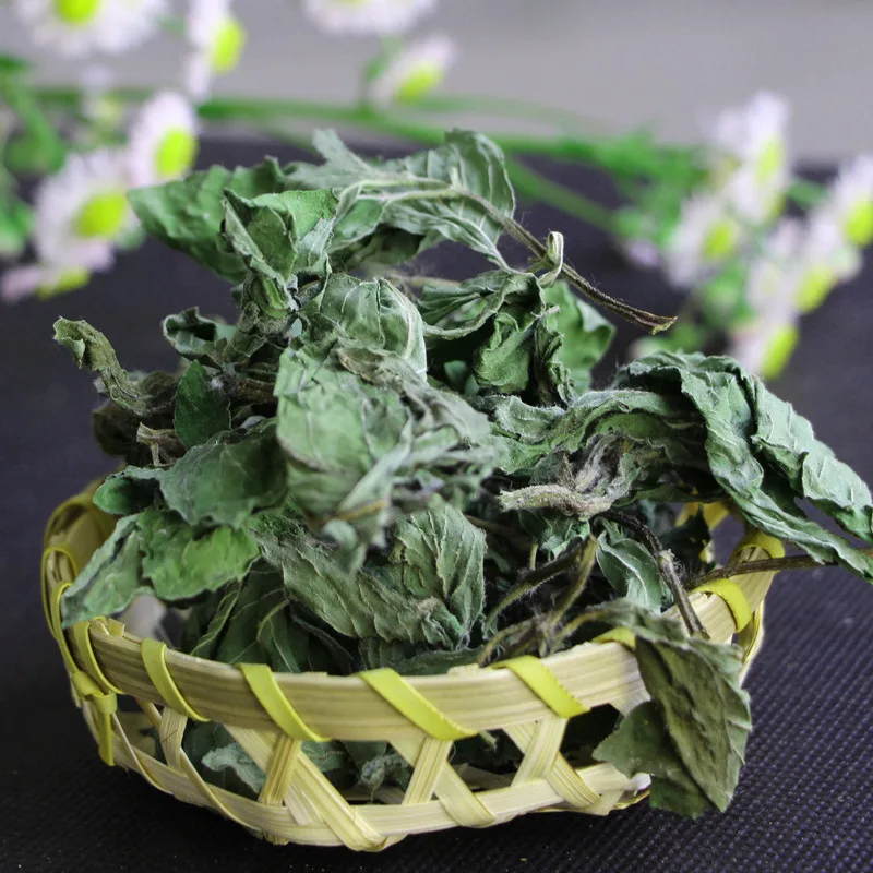 Chinese Herbs Dried Mint Leaf Loose Herbal Tea Peppermint Spearmint Mint Leaf