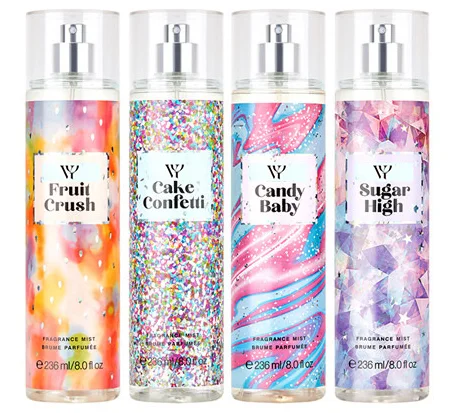 Designer Brand Luxury Lady Secret Scent Perfume Fragrance Long Lasting 236ML Body Splash Mist Vitoria Gift Set Senorita Mujer