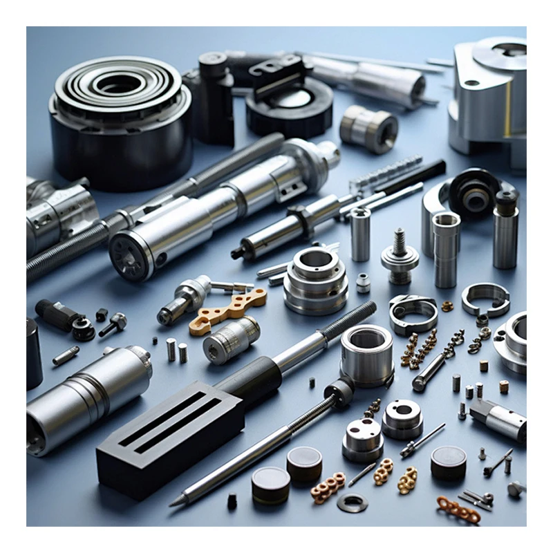 High Precision 5 Axis CNC Metal Machining Milling Stainless Steel Brass Aluminum Titanium CNC Turning Mechanical Component Parts