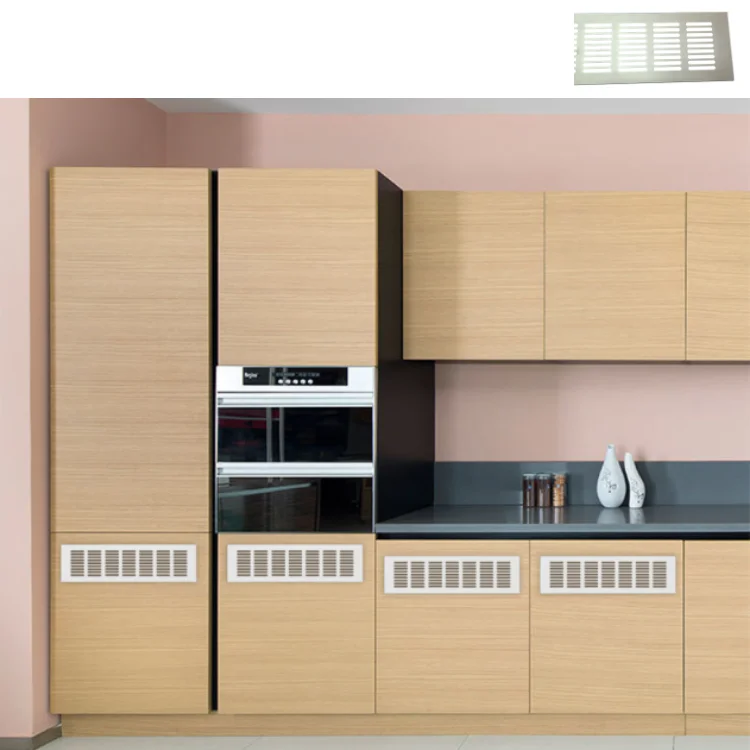 Modern metal stamping aluminium decorative waterproof air vent grid cover grill air ventilation grille