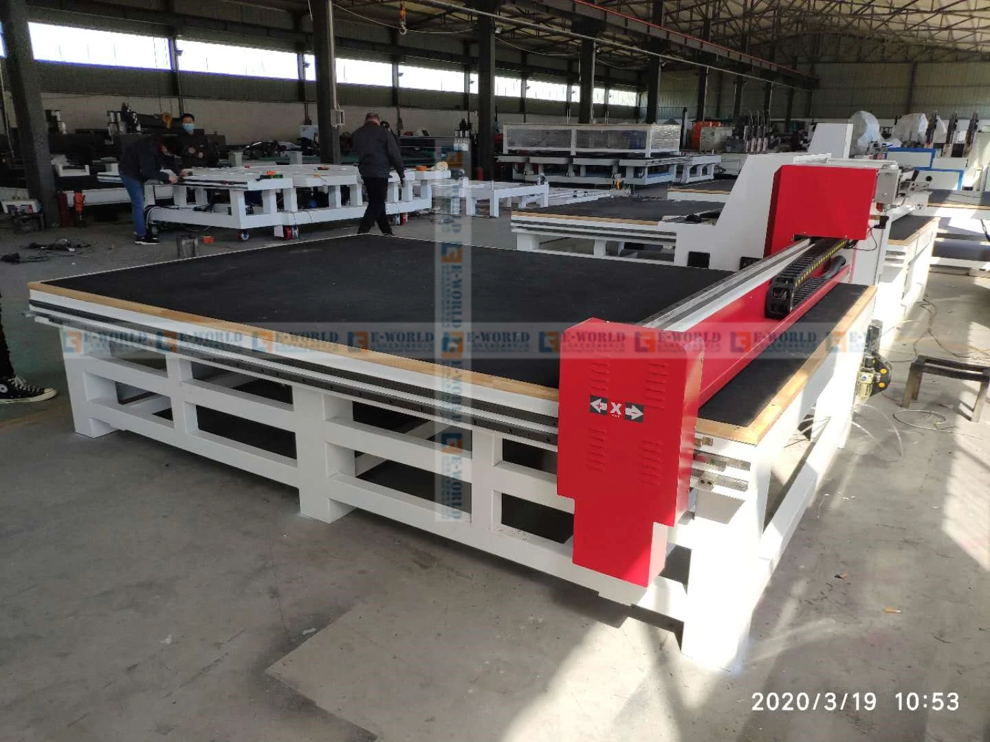 stable quality Automobile Glass Cutting Table CNC glass process machine