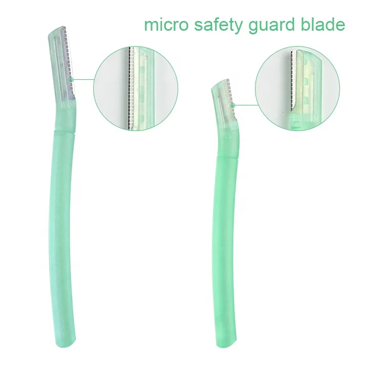 Eyebrow Razor and Dermaplaning Tool Multipurpose Exfoliating Face and Facial Hair Removal 6 PCS