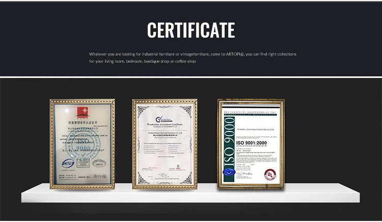 Unique design industrial style living room bar hotel furniture loveseat sofa / aluminum frame leather sofa