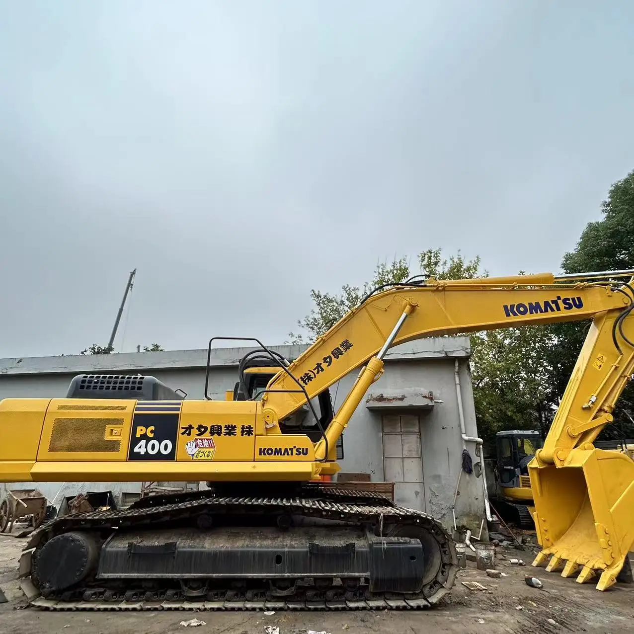 40 tons excellent Second hand Komatsu PC400 used excavators with good running function  PC130-7/220-7/200-7 For Sale