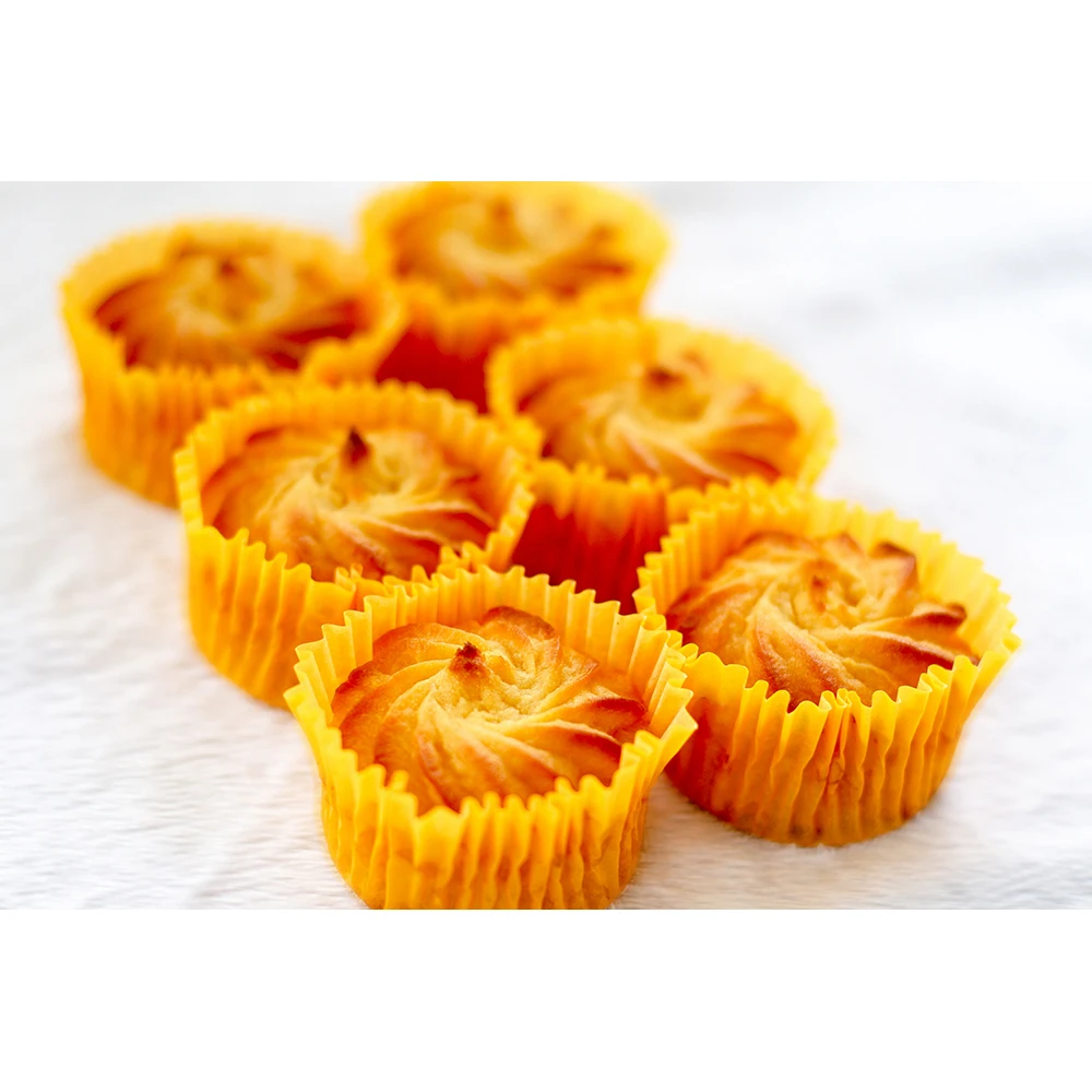 Matcha Green Tea, Earl Grey Tea, Salt, Purple Sweet Potato Flavor Soft Smooth Moist Texture Delicious Mini Cake