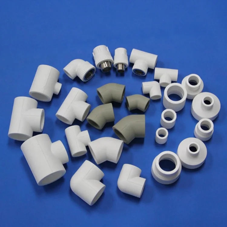 REHOME Factory PPR Female Threaded Elbow Pipe Plumbing Fittings Tee Elbow Socket Cast Brass 50mm Polypropylene Tube Fittings