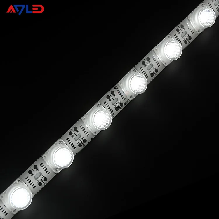Double face led light box module edge lit led hard strip SMD3030 28.8W 2160lm side light bar