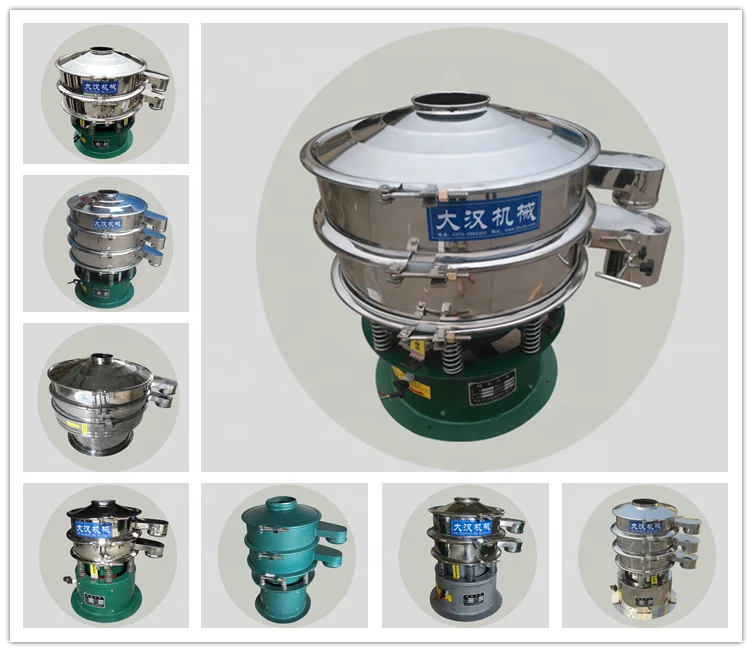 Special Circular Peanut Sieving Machine vibrating screen for active carbon
