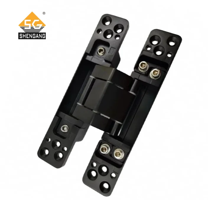 Bi Fold Wooden 80 kg Concealed Hidden Door Hinge Japanese square Head LAMP Invisible Adjustable for Interior Swing