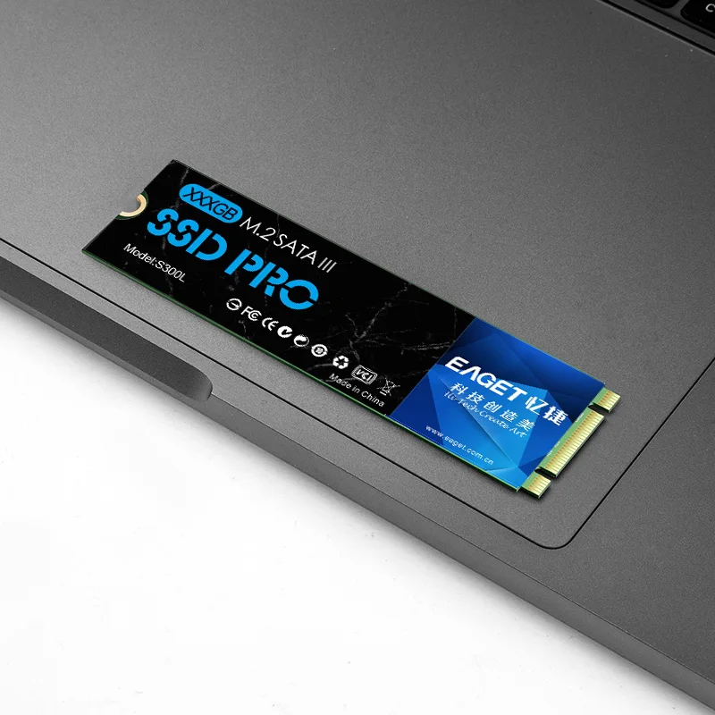 EAGET NGFF M2 SSD SATA  Disk 2280 Internal Solid State Drives Shockproof HDD for Ultrabook Laptop PC 128GB-1TB