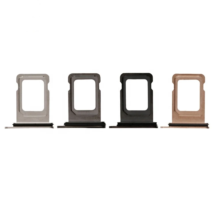 Phone Parts Supplier High Quality Sim Card Tray For Iphone 7 8 Plus X Xs Xr 11 12 13 Mini Pro Max